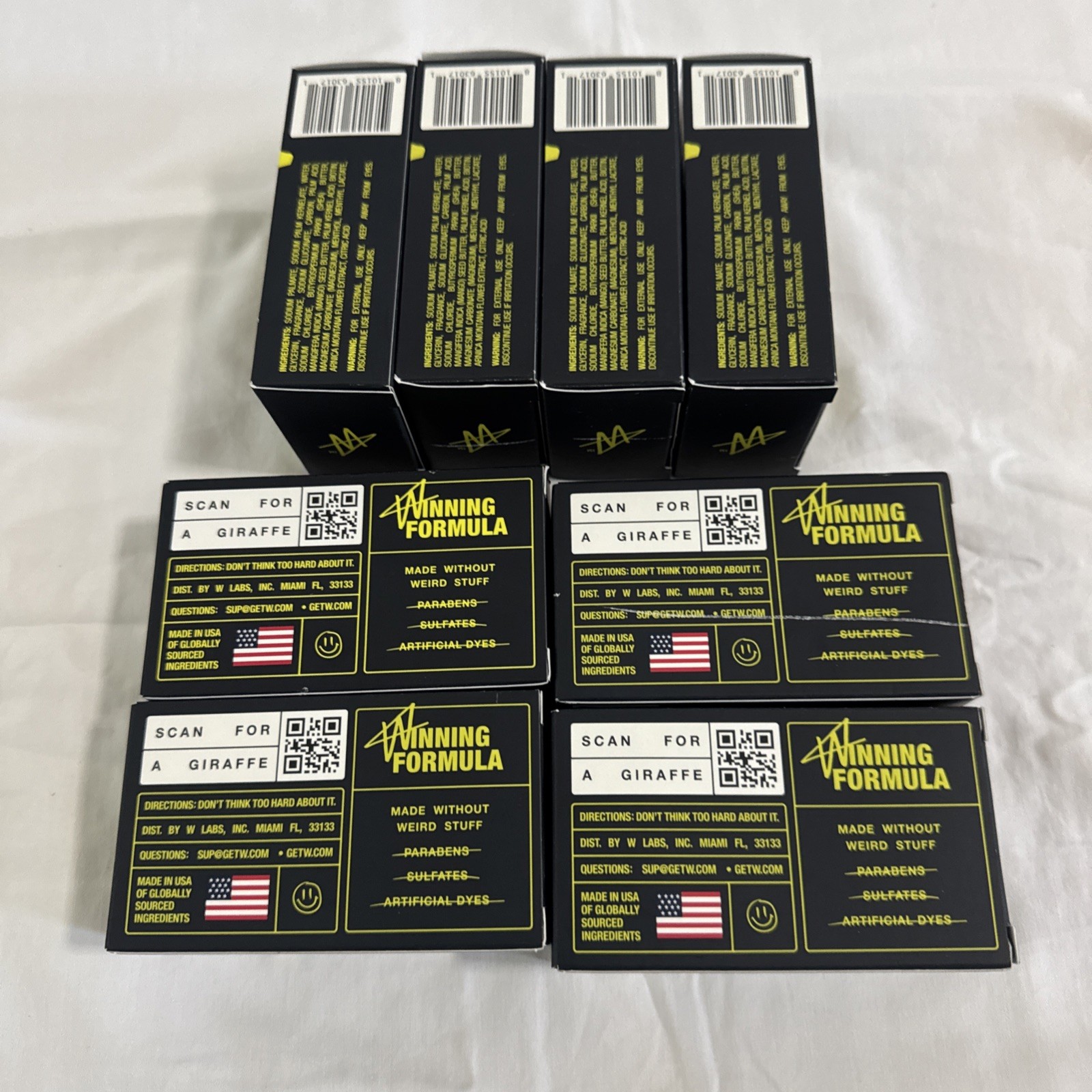 W Jake Paul 8pc Winning Formula Bar Soap Deep Woods Vitamin Magnesium