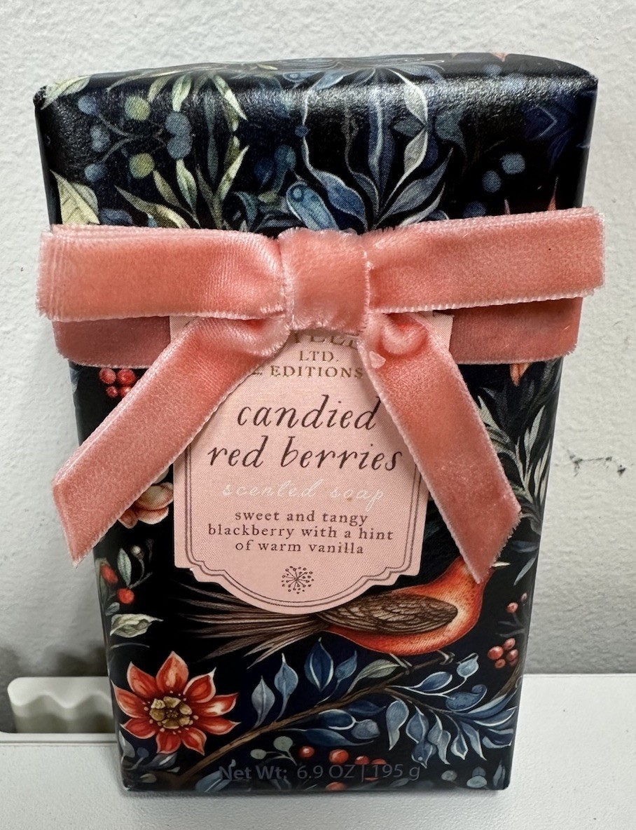 Castelbel Candied Red Berries Scented Bar Soap 6.9 oz – Limited Edition