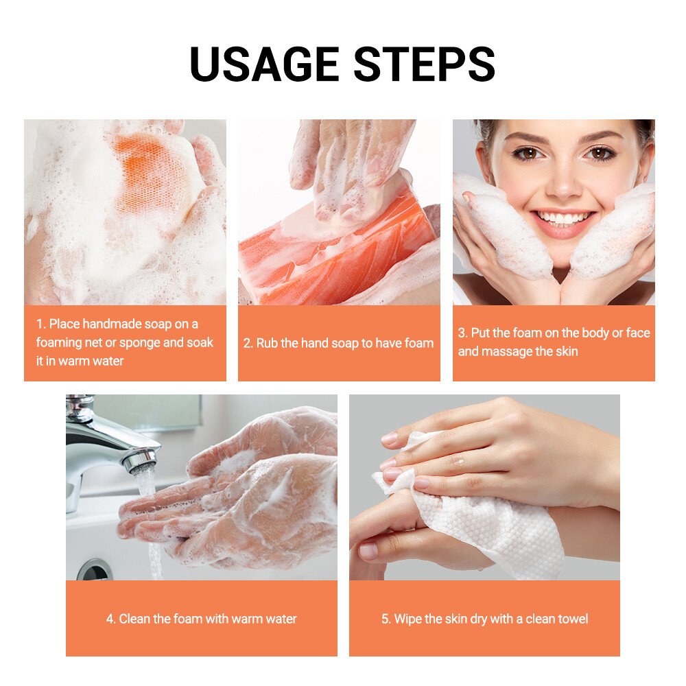 Kojic Acid Soap Dark Spot Remover Skin Lightening Face Whitening Body Bleaching