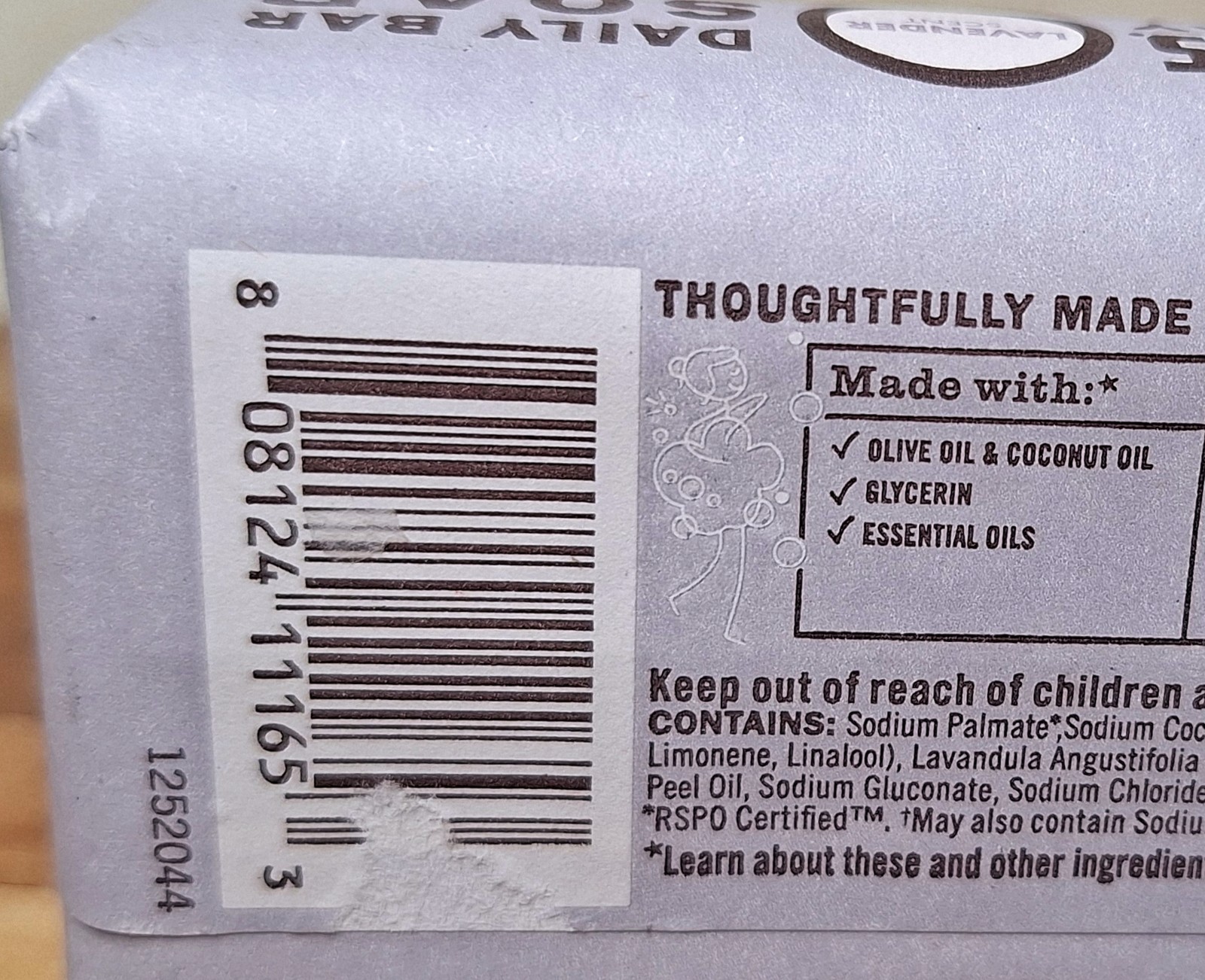 Lot of 12 Mrs Meyer’s Soap 5.3 oz – 6 Rainwater & 6 Lavender