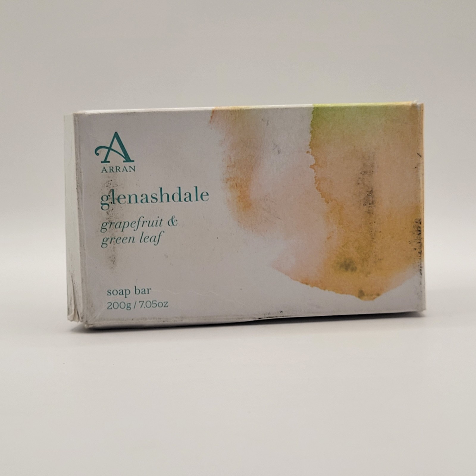 Arran Sense of Scotland Glenashdale Grapefruit & Green Leaf Soap Bar 7.05oz