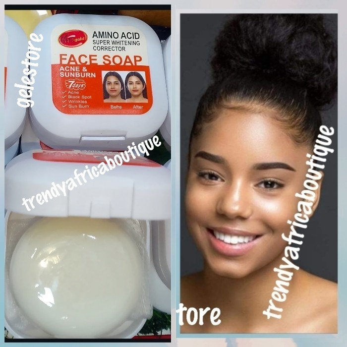 X 1 Soap Veetgold Amino Acid Whitening Corrector Face Soap. Acne & Sunburn X 1