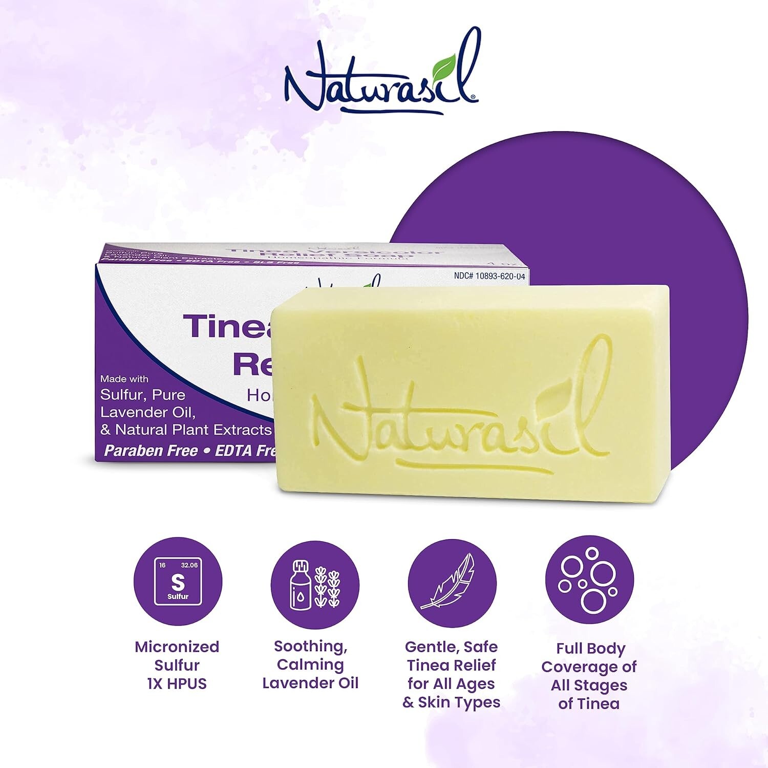 Effective Tinea Versicolor Treatment Max-Strength Soap: Fast-Acting, Kid Safe