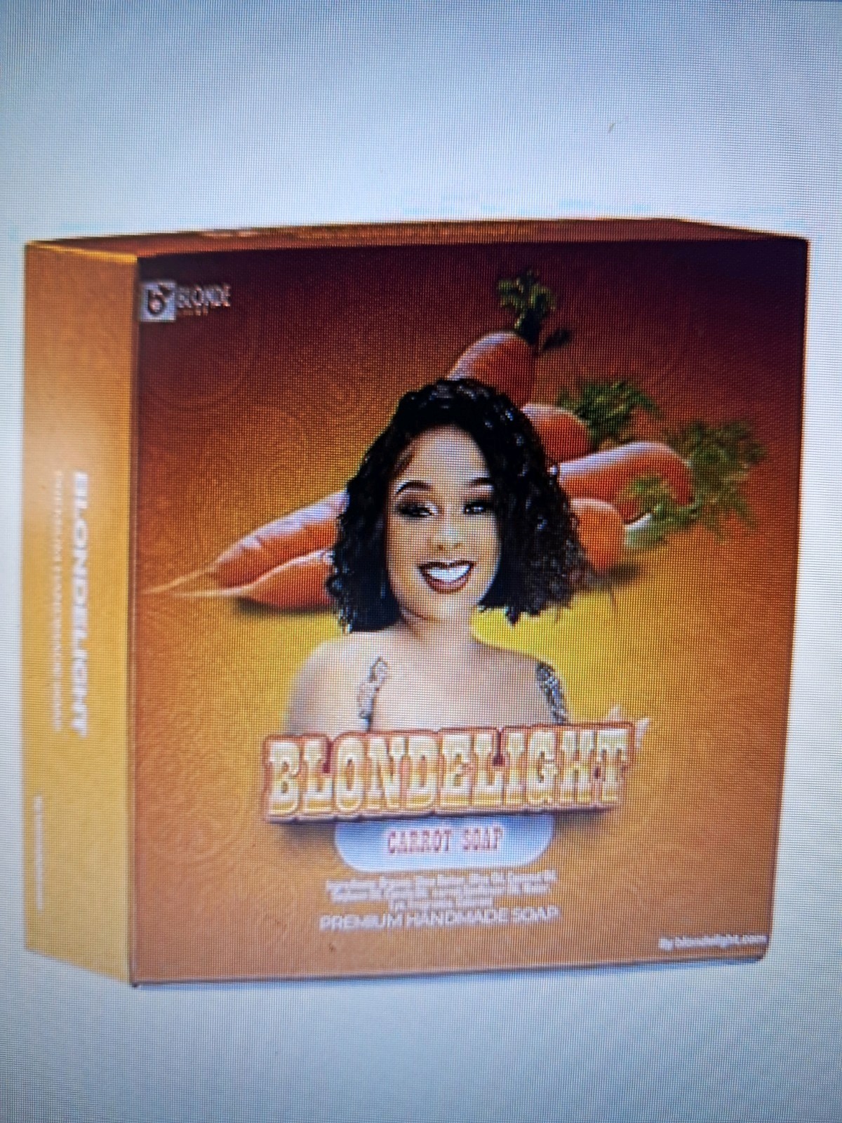 BLONDELIGHT Carrot Soap | Moisturizing & Nourishing Face & Body Bar