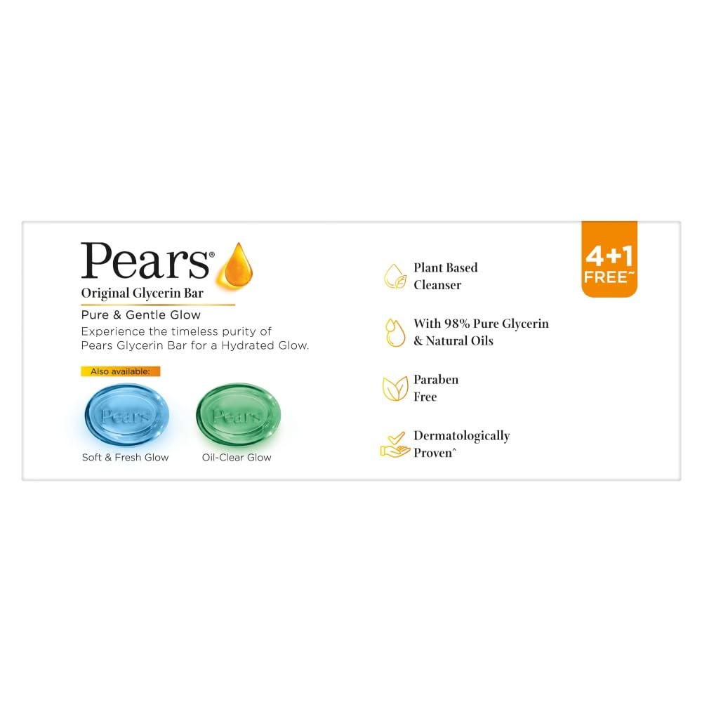 Pure and Gentle Bathing Bar, 125g (Buy 4 1 )