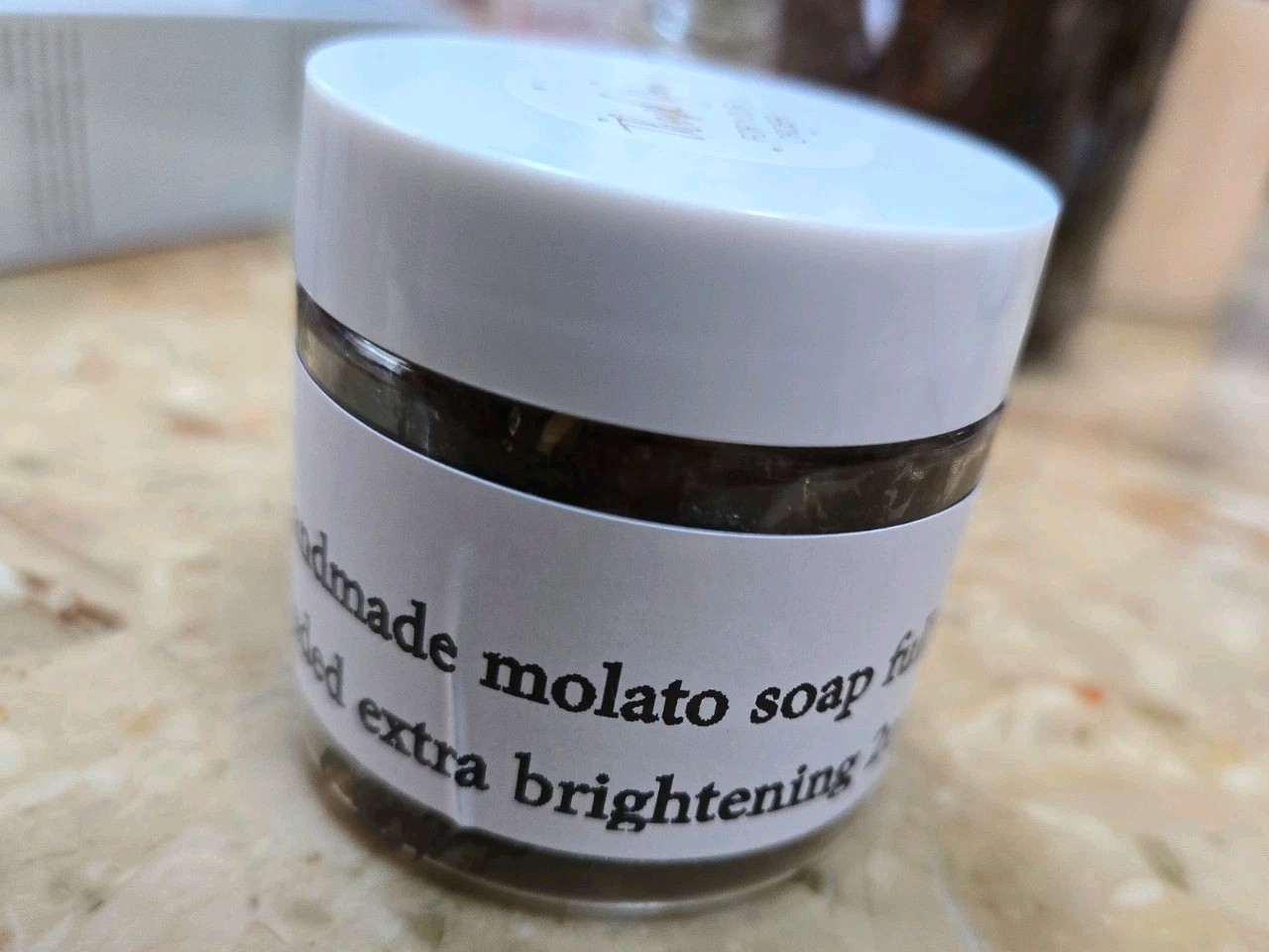 Fully Loaded Extra Brightening Molato Black Soap, Acne And Discoloration 2oz