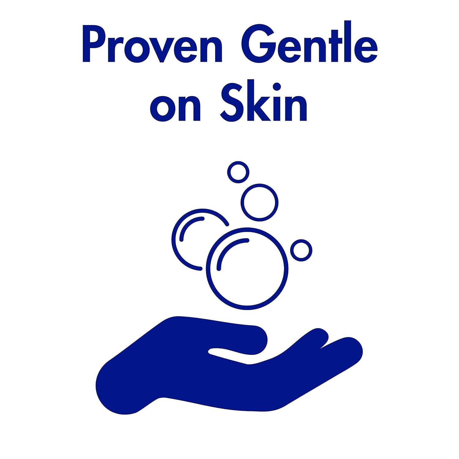 Gentle Unscented Foam Hand Soap Refill – 2 Pack of 1200 mL for All Skin Types