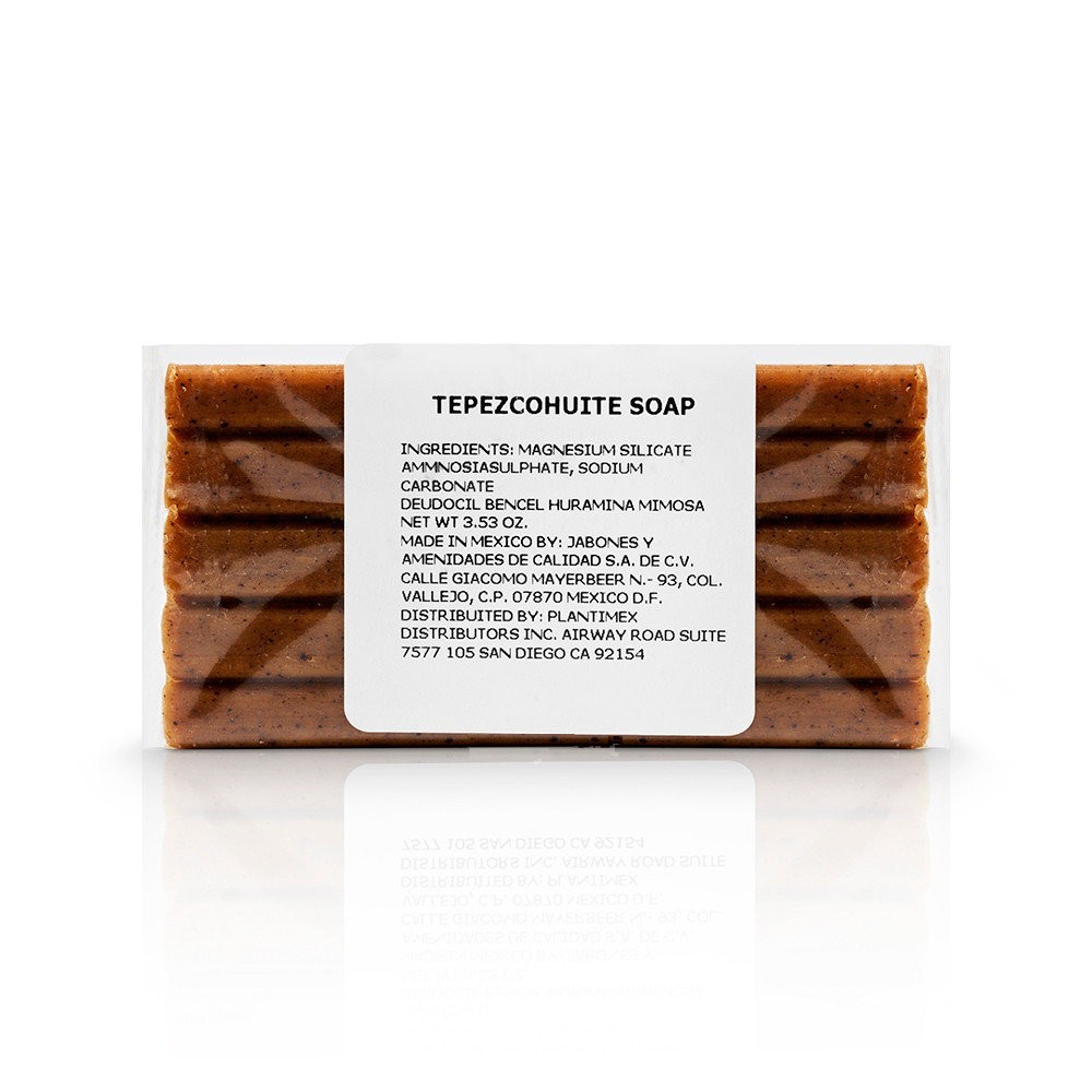 Tepezcohuite Soap 100% Natural, Great for Acne, Eczema, Scars, Burns 3.63oz