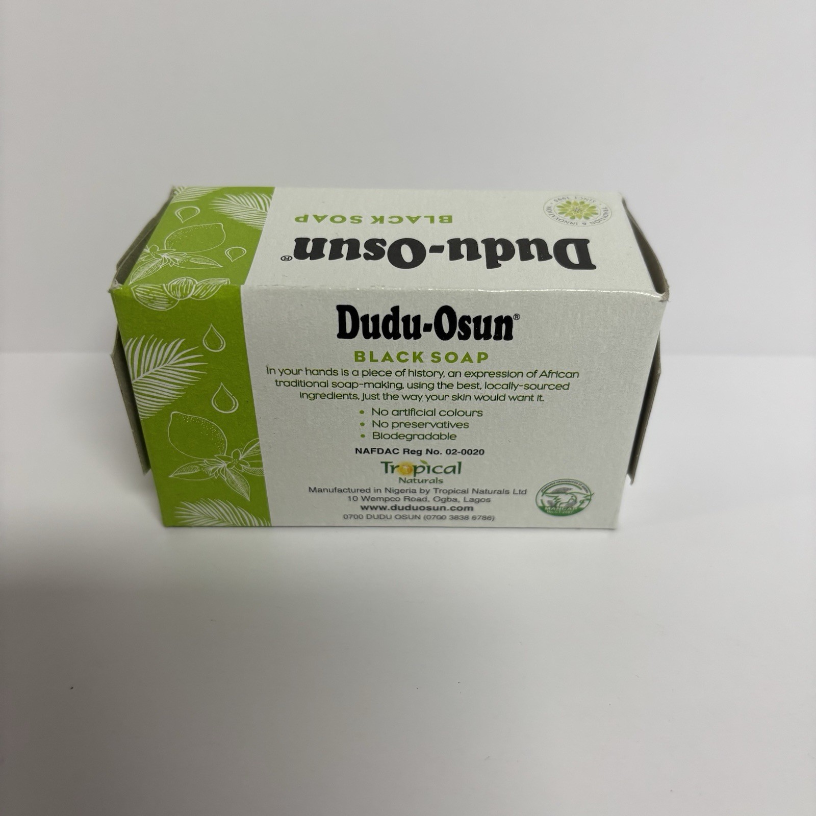 Dudu-Osun African Black Soap Fresh Fragrance 150g Natural Bar Sealed New