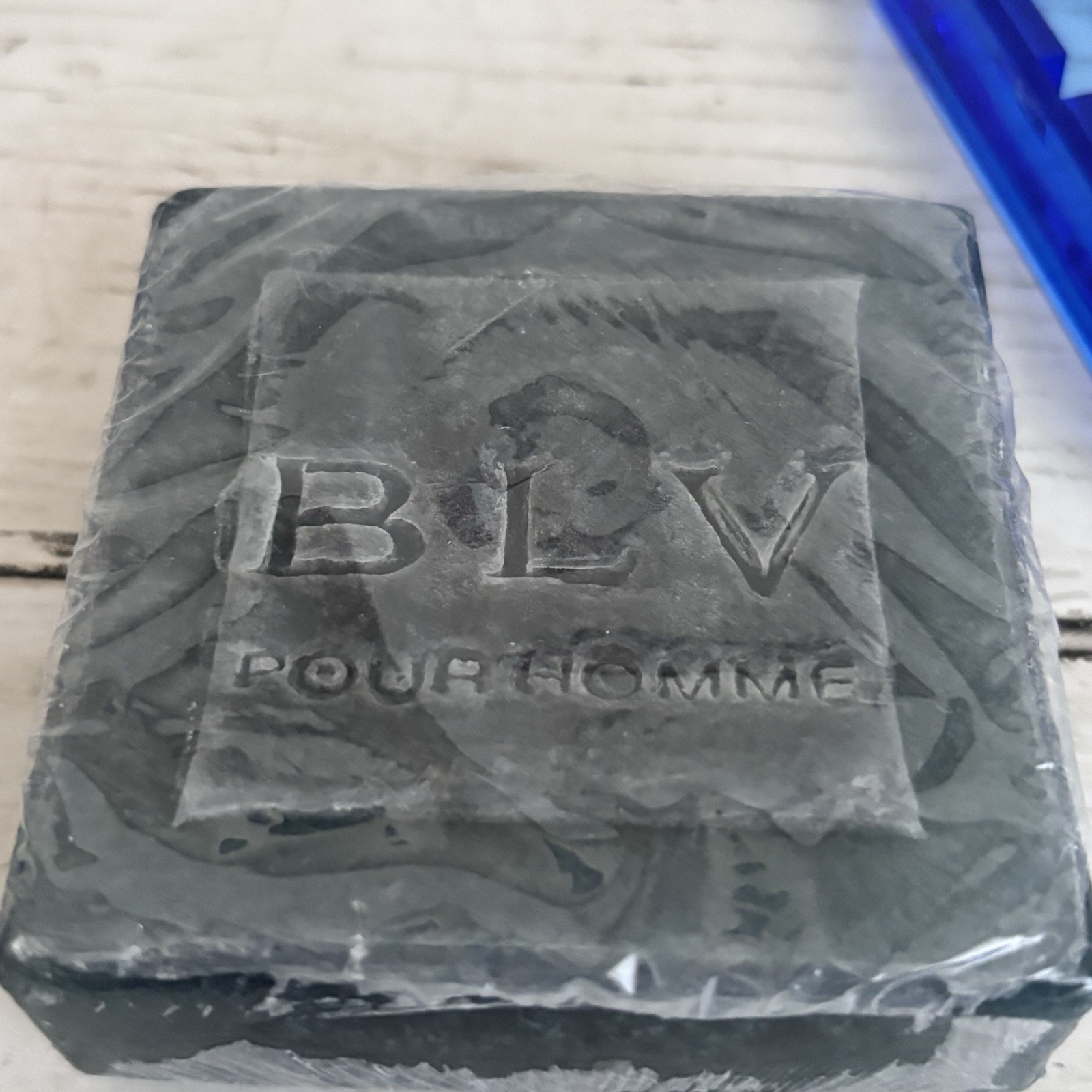 Bvlgari BLV Pour Homme Bar Soap Vintage Discontinued Case/Soap Dish