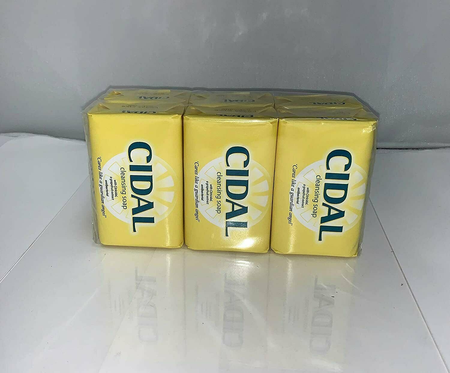 Cidal Natural Antibacterial Soap Bars Fresh 125g x 6 – USA Seller – Ships Free