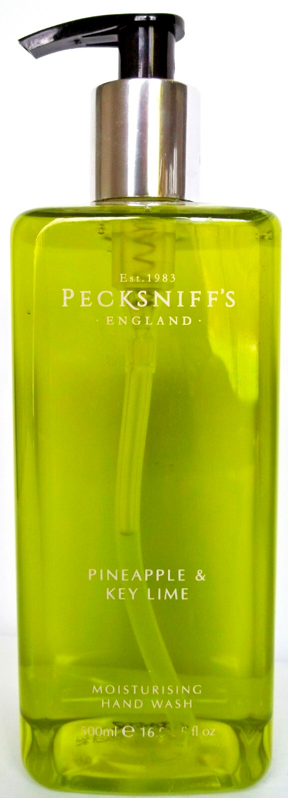 PECKSNIFF’S England PINEAPPLE & KEY LIME Hand Wash, 16.9 fl. oz, NEW