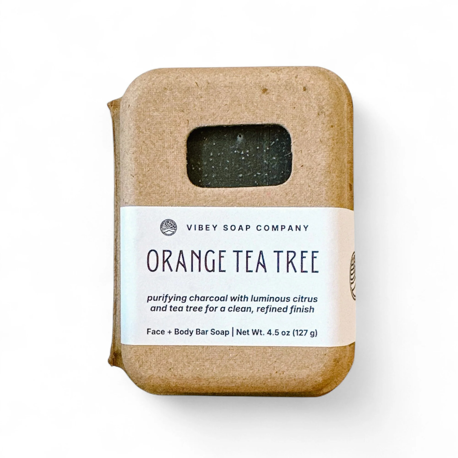 Bar Soap | Orange Tea Tree Charcoal