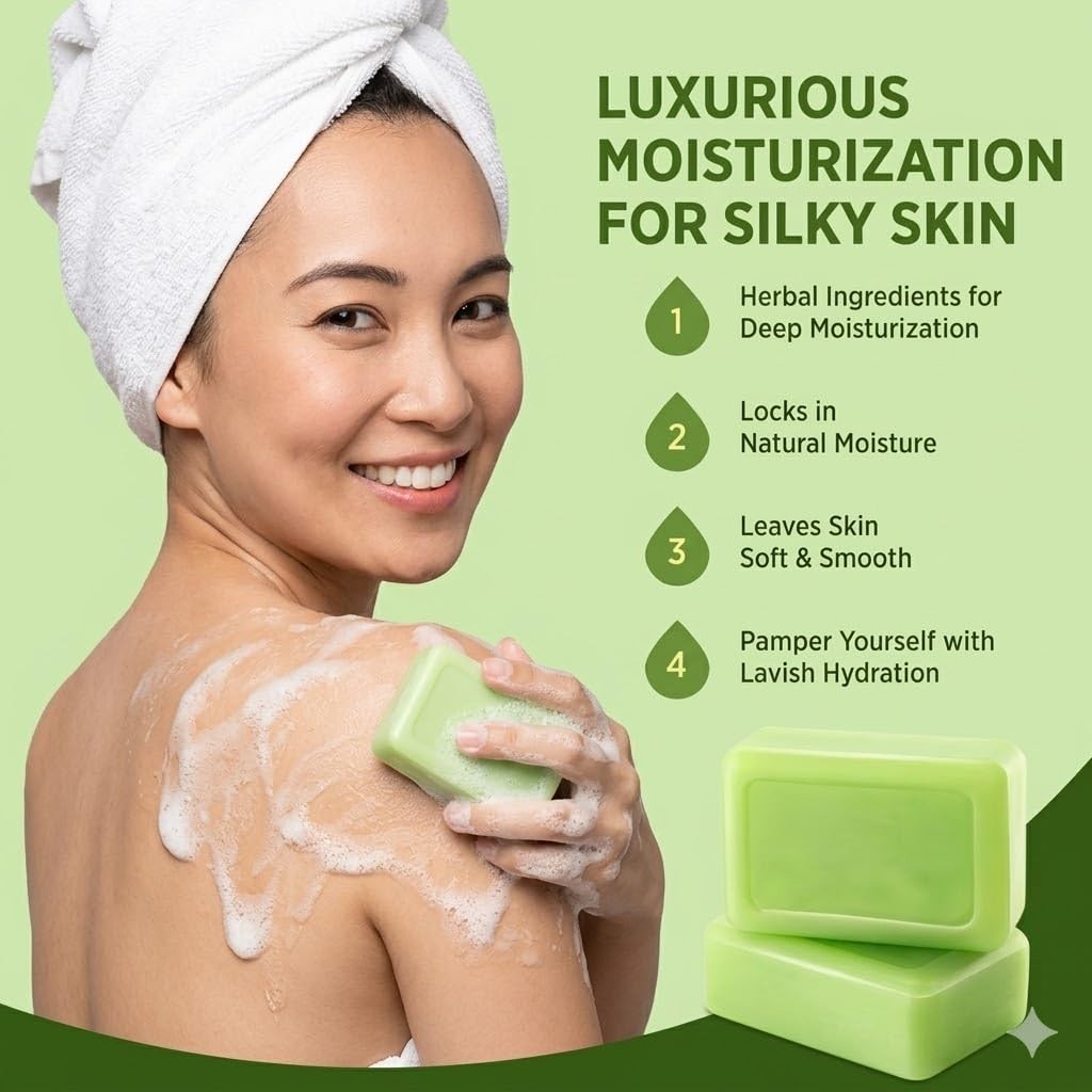 2 Pack Tea Tree Soap, Antifungal Soap, Tea Tree Oil Soap for Men & Women, Relief