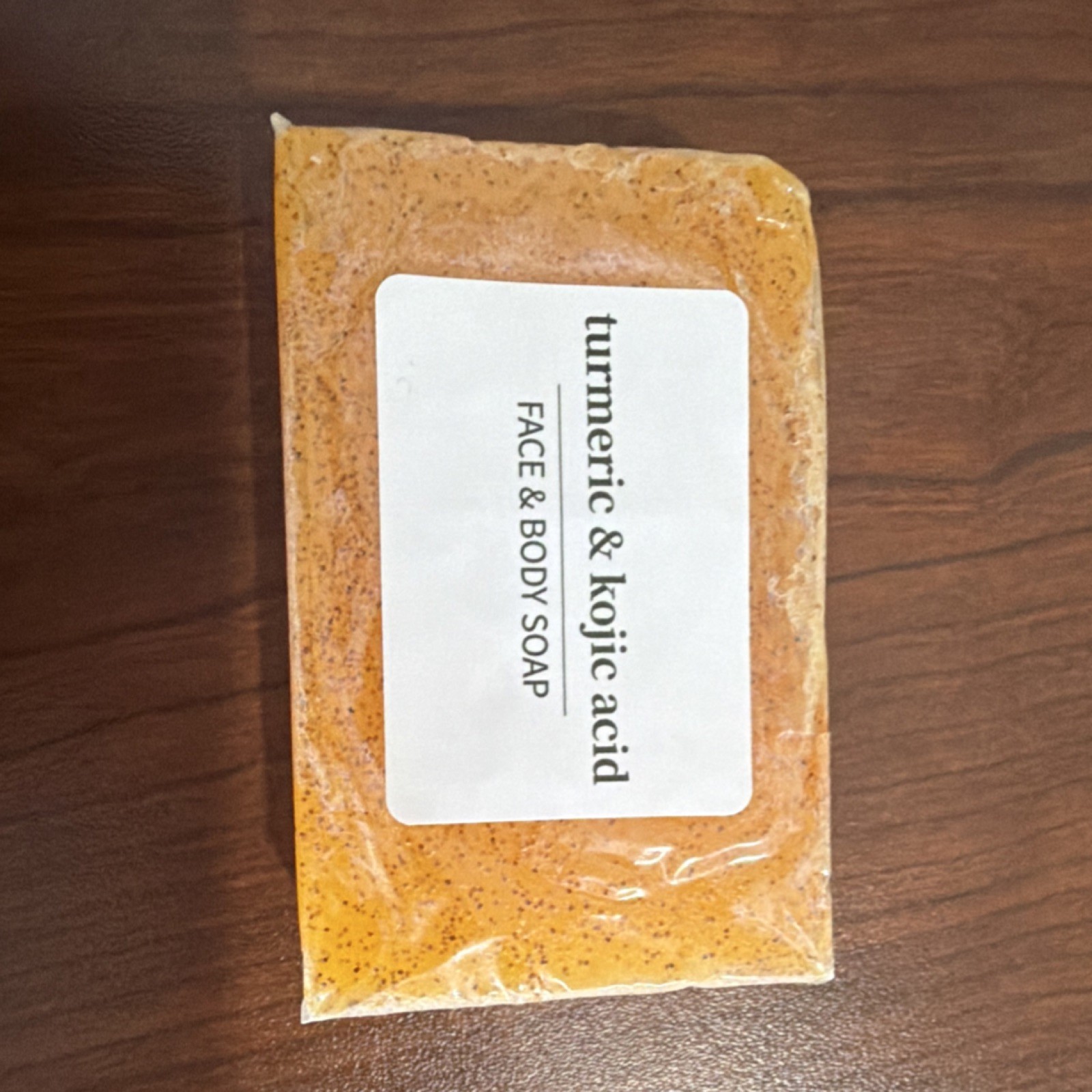Turmeric & Kojic Acid Moisturizing Brightening Face & Body Soap 100g