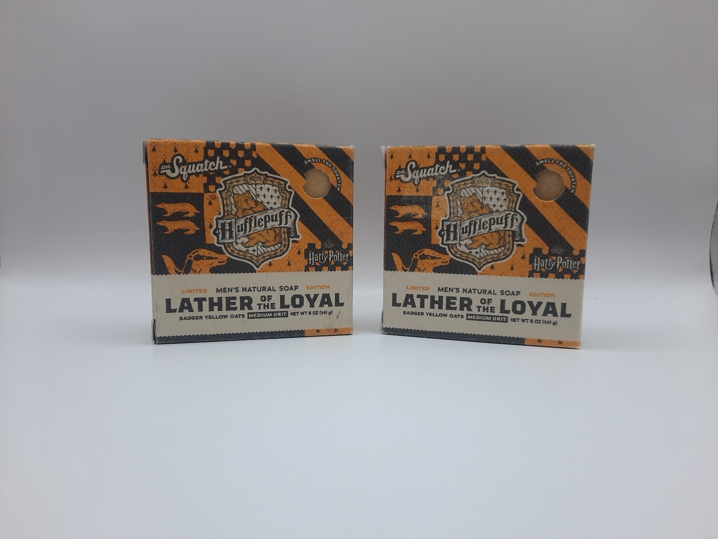 Dr. Squatch Harry Potter Hufflepuff Lather of the Loyal Limted Edition ☆TWO☆
