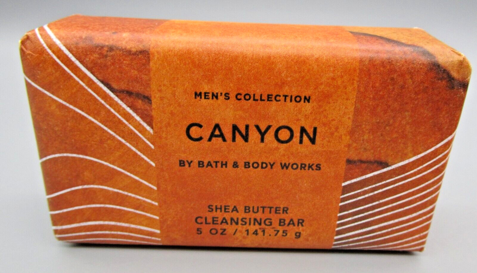 BATH & BODY WORKS~Men’s Collection CANYON Shea Butter Cleansing Bar Soap