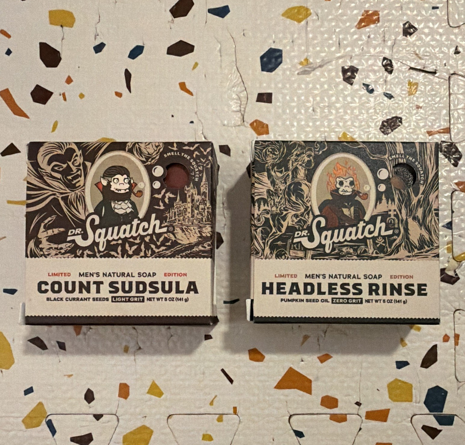 Dr. Squatch Limited 2-pack Men’s Soap Set Count Sudsula + Headless Rinse 5 oz