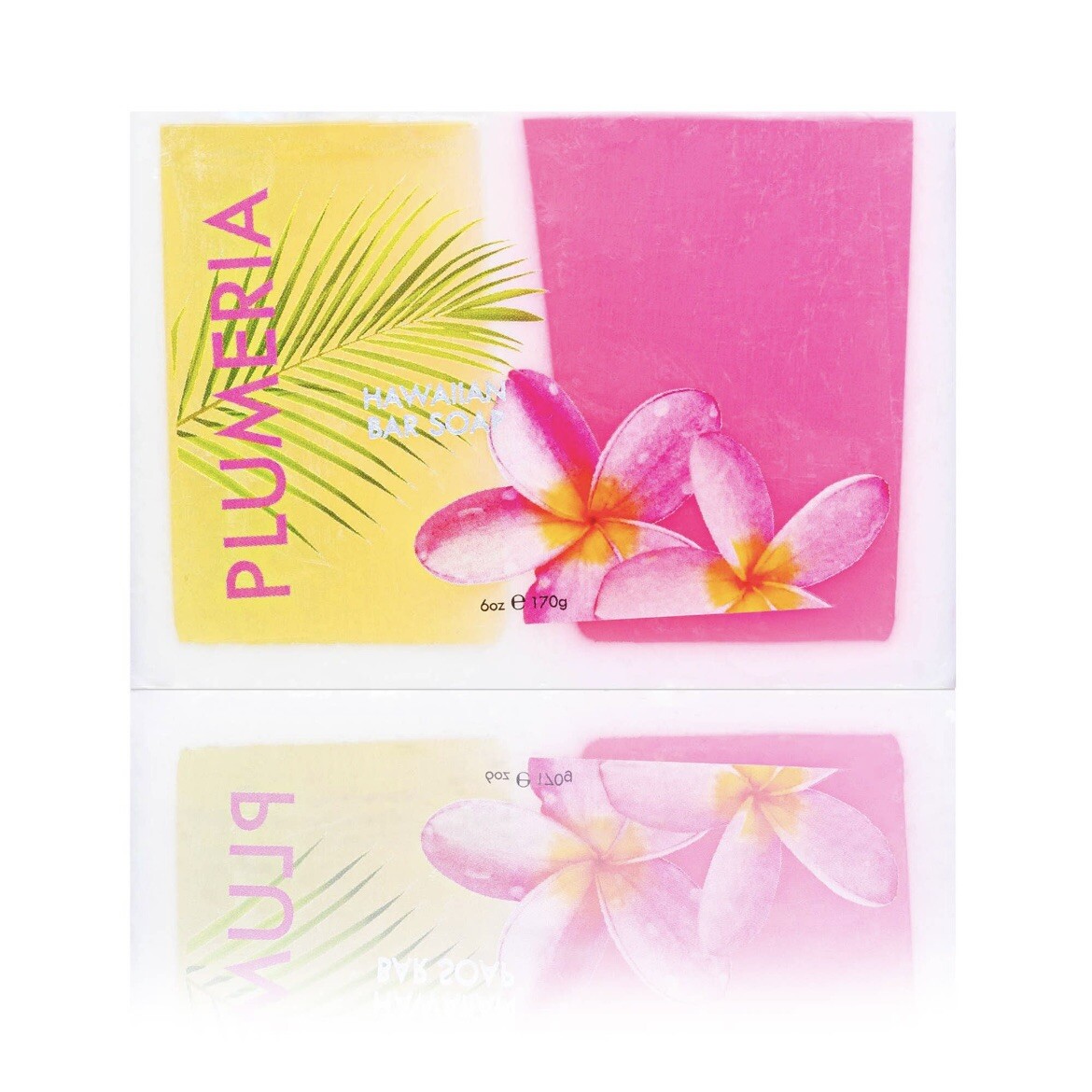 Handmade Vegan Plumeria Bar Soap