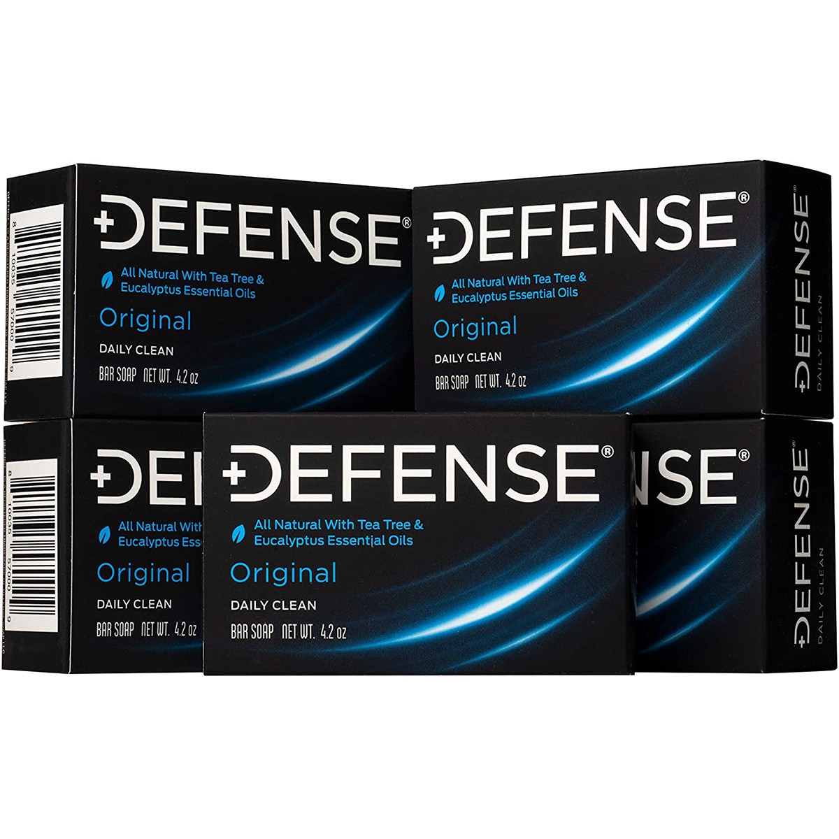 Defense Soap 4 oz. Original Body Bar Soap – 5 Pack