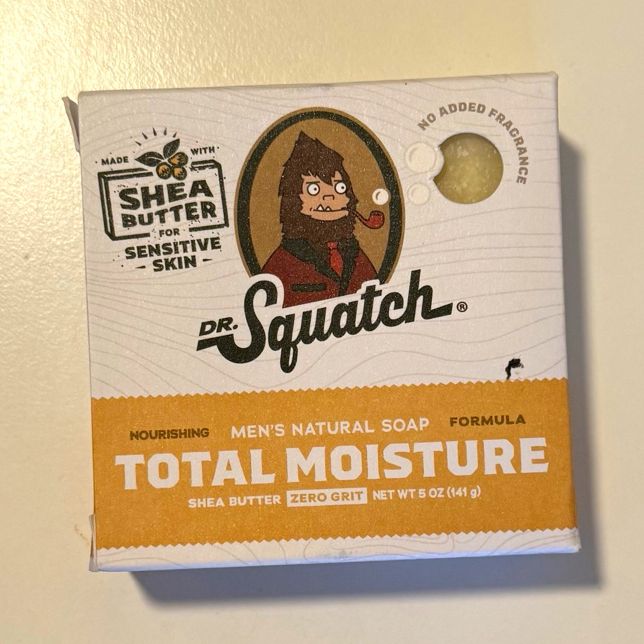 Dr. Squatch Total Moisture Men’s Bar Soap Sensitive Skin 5 oz (2 Pack)