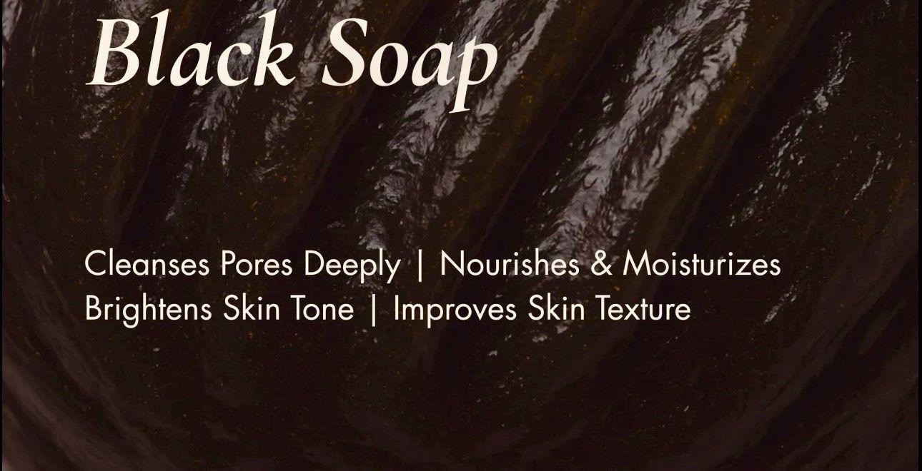 EKO Morocco Moroccan Black Soap Paste Body Soap w/ Exfoliating Mitt