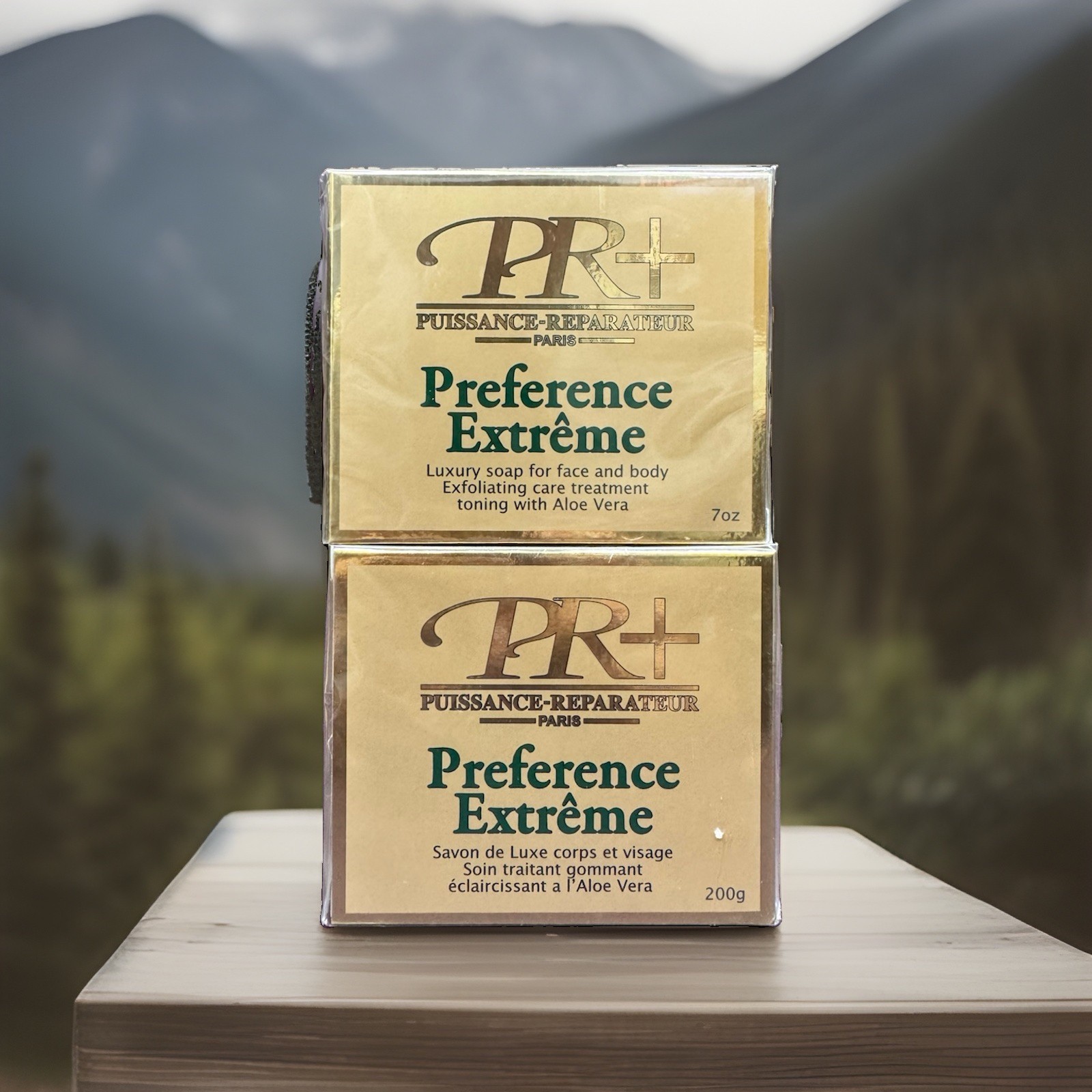[Pack Of 2] PR+ Puissance Reparateur Luxury Soap With Aloe Vera, 200g Each