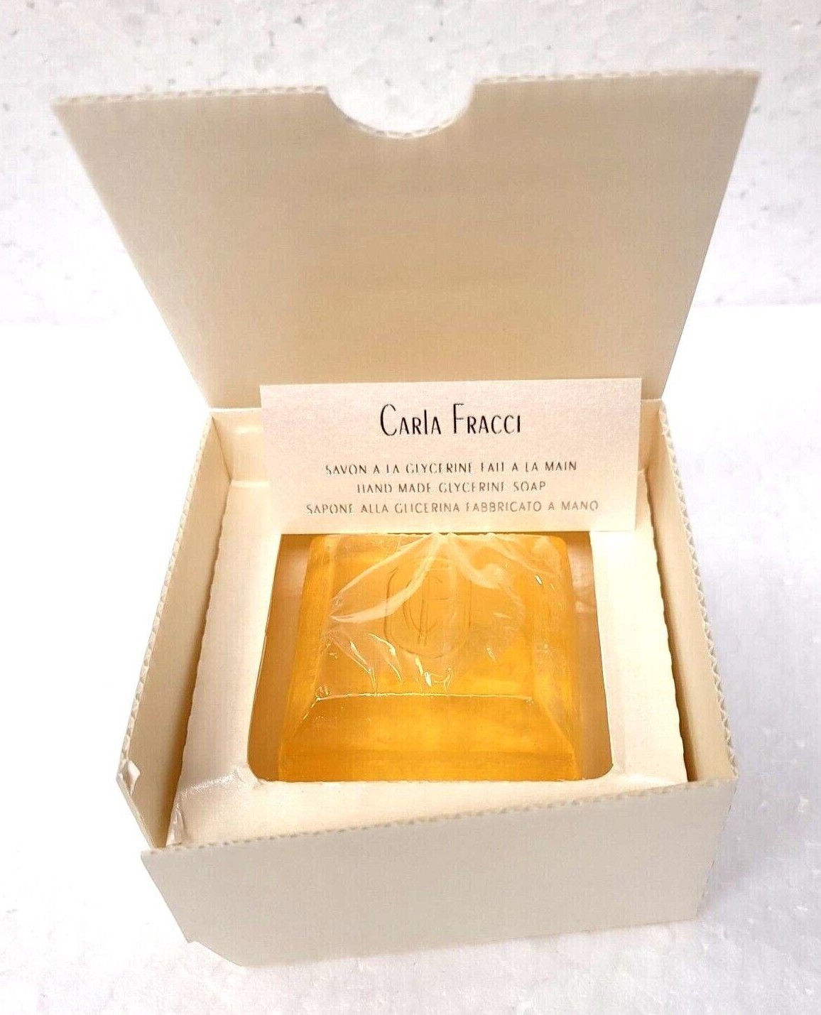 CARLA FRACCI PERFUMED SILK SOAP 3.4 oz
