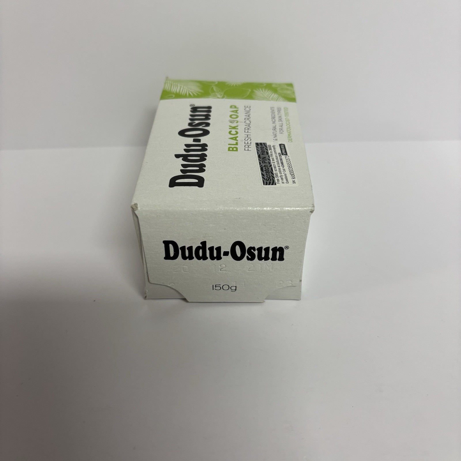 Dudu-Osun African Black Soap Fresh Fragrance 150g Natural Bar Sealed New
