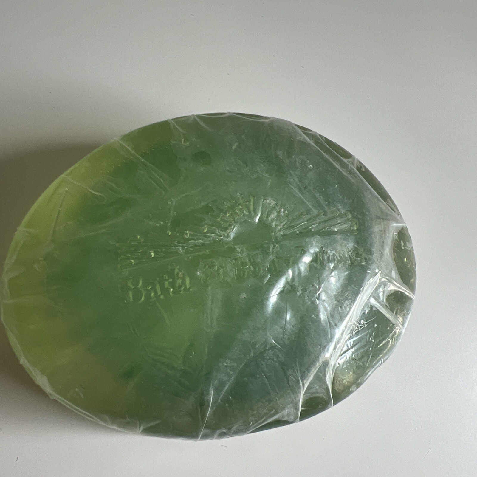 Vintage Bath Body Works Refreshing Garden Mint Gentle Glycerin Soap 4oz NEW