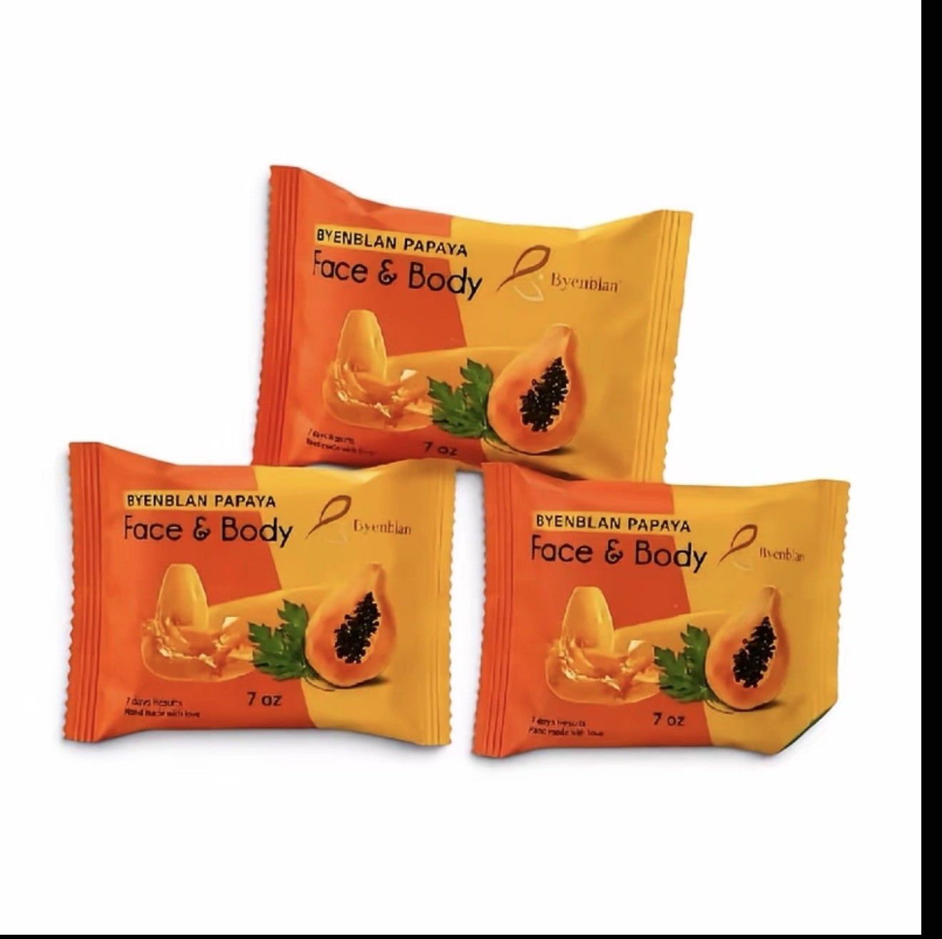 Byenblan Papaya Face &body Soap