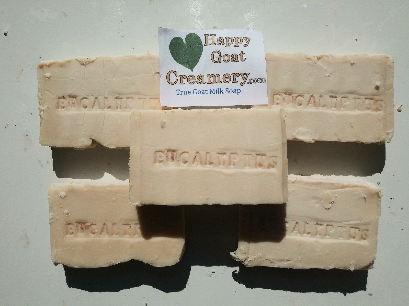 5 BARS GOAT MILK SOAP YOUR PICK VEGETABLE OIL DYE FREE HAPPY GOAT CREAMERY CHEAP