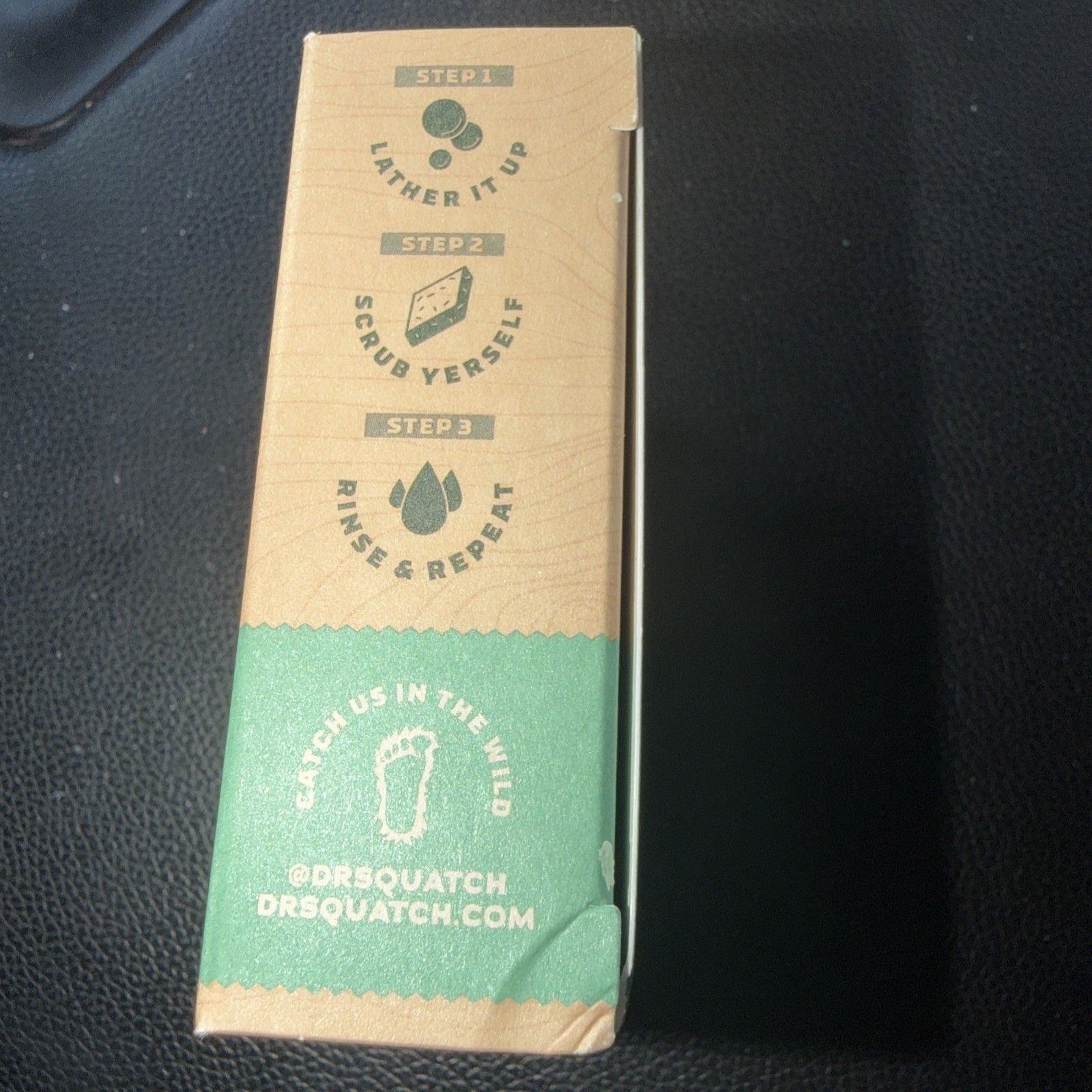 Dr Squatch Rainforest Rapids Bar Soap 5oz Light Grit Natural Soap NIB NEW Men