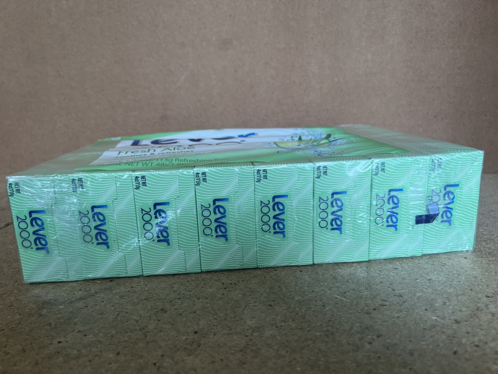 Lever 2000 Original Fresh Aloe Crisp Cucumber Aloe Glycerin Bar Soap 16 BARS C94