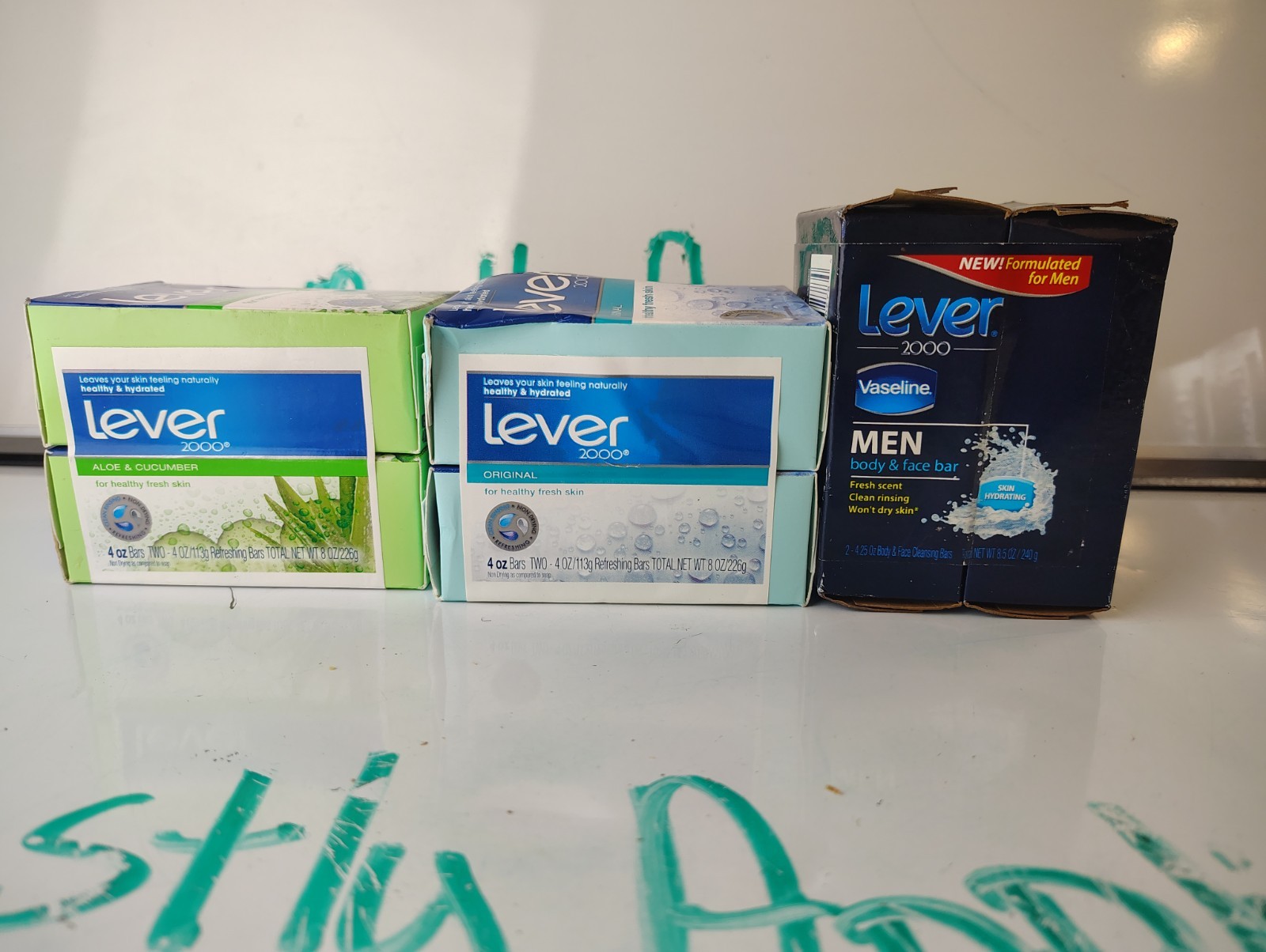 Discounted Lever 2000 Aloe Cucumber – Vaseline – Original- Unscented – Bar Soap