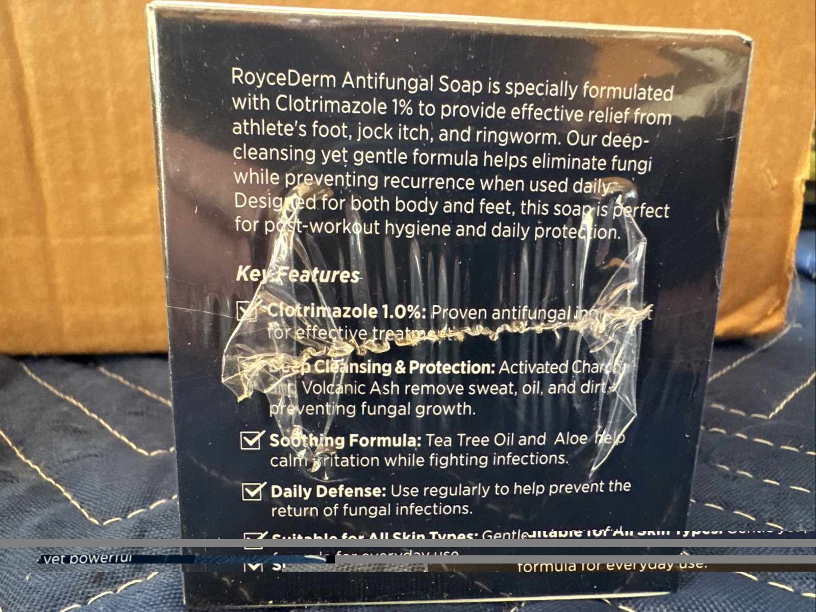 RoyceDerm – Antifungal Soap – 2 Bars/4.1oz – 2 Pack – 4 Total Bars