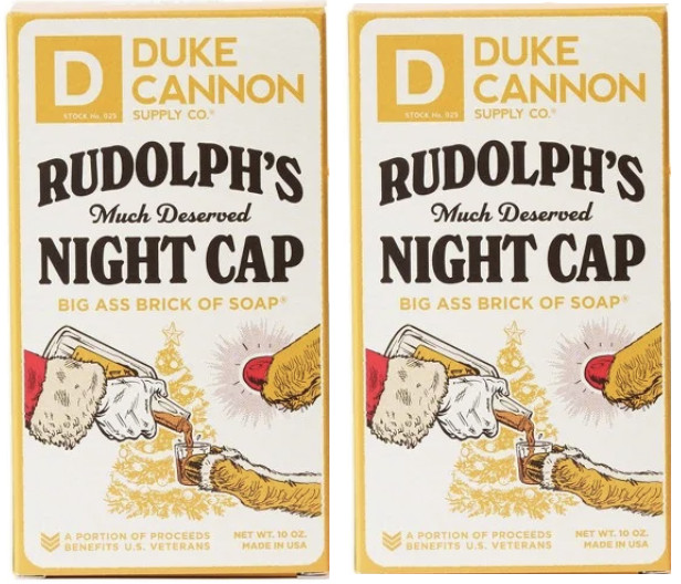 DUKE CANNON BIG ASS BAR OF SOAP 10 oz- 10 TYPES TO CHOOSE FROM 2PK AS PICTURED