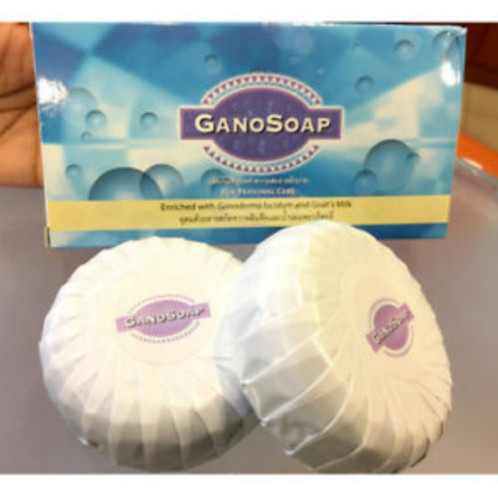 GANO EXCEL SOAP ENRICH GANODERMA & GOAT MILK ( 2 BAR PER BOX )