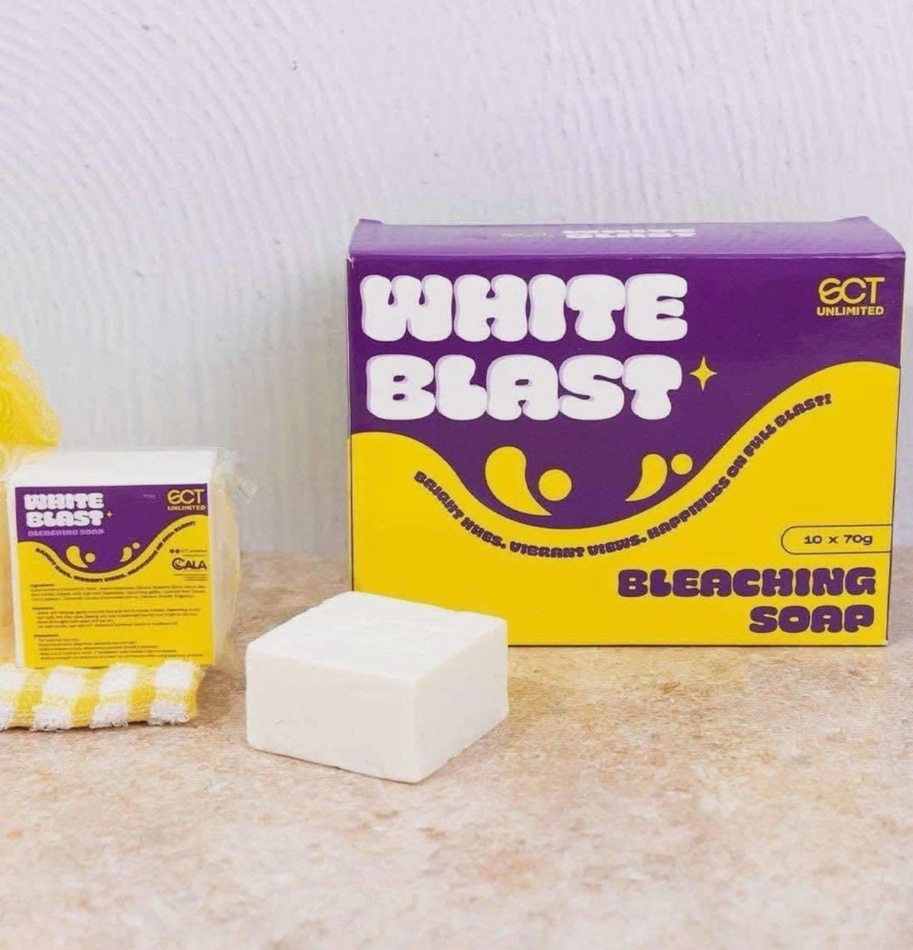 10 Bars SCT Unlimited White Blast Soap (1 Box)