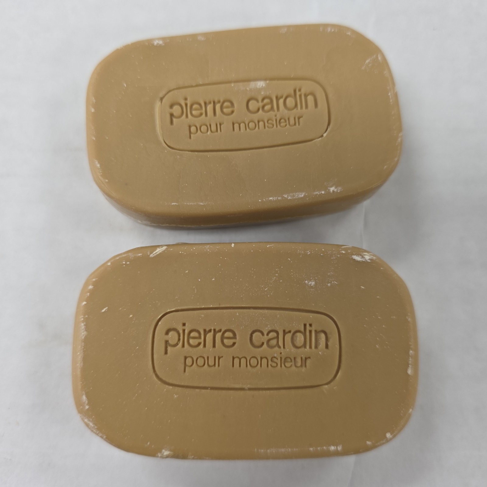Lot of 2 Savon Pierre Cardin Paris 1.4oz 40g Soap w/ Travel Case Pour Monsieur