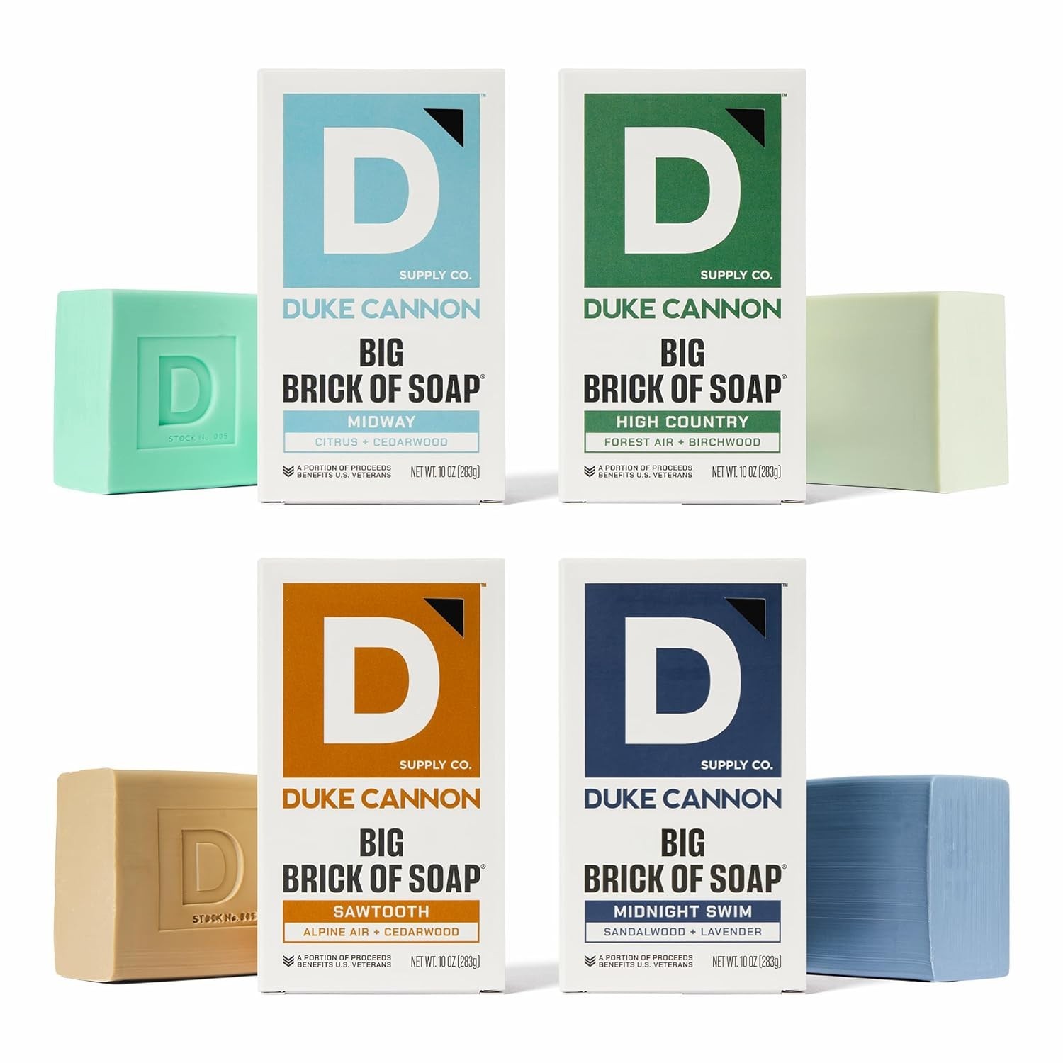 10 oz Men’s Bar Soap Collection – Pine Tar & Busch Beer, Perfect Grooming Gift