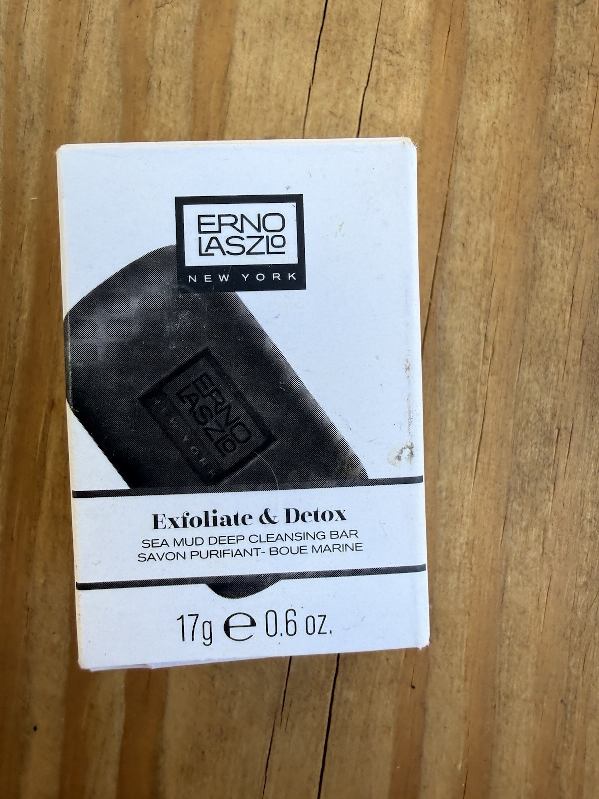 Erno Laszlo SEA MUD Deep Cleansing Bar Travel Size 17 G / .6 oz x 4 NIB