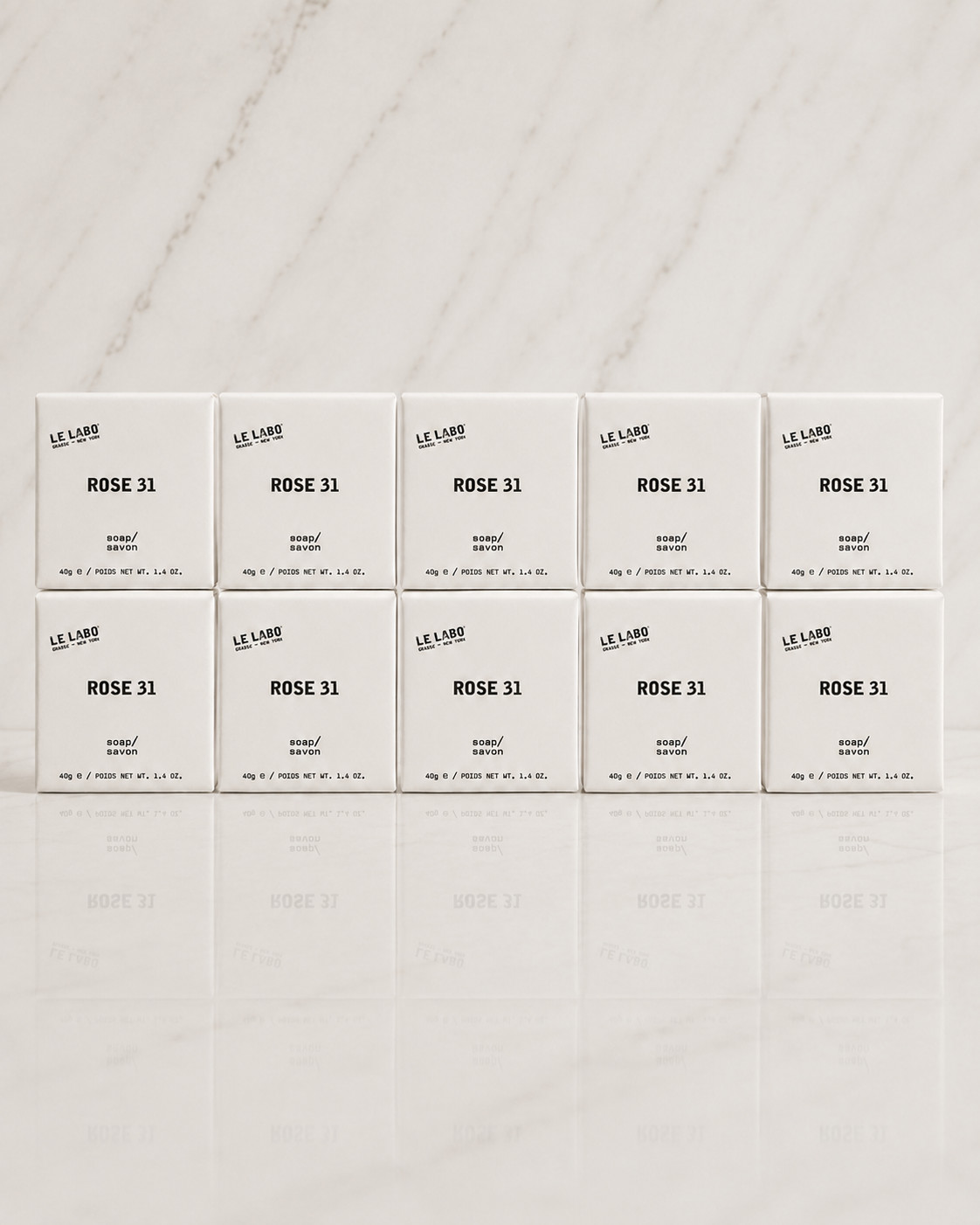 Le Labo Rose 31 Soap Bar 1.4oz/40g 10 Pack