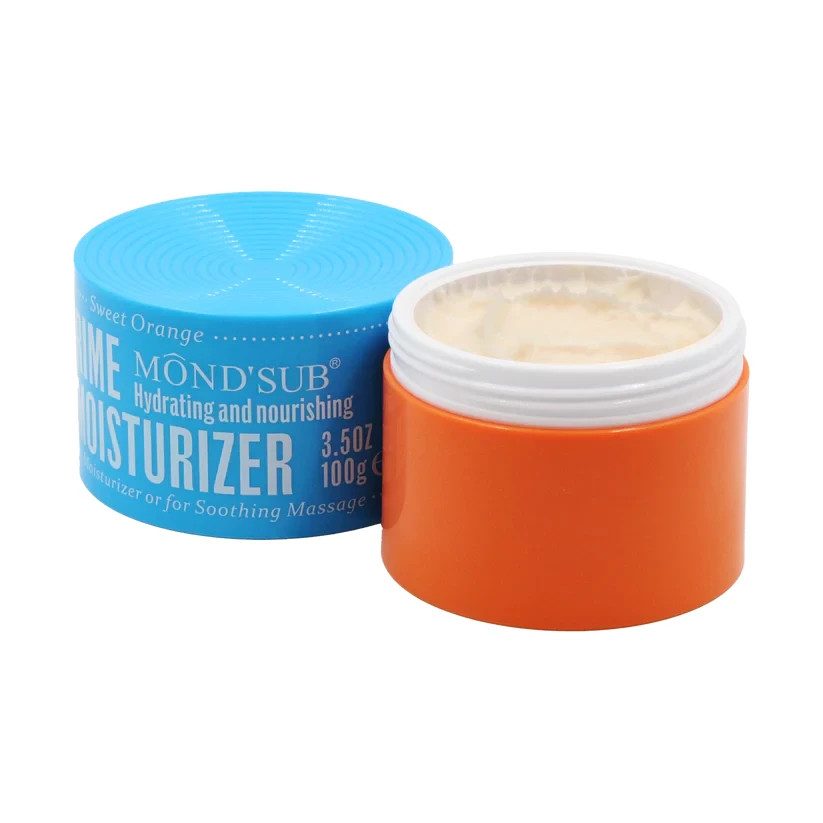 Orange Body Lotion 100g Hydrating Moisturizer Avocado Shea Butter Peptide Skin C