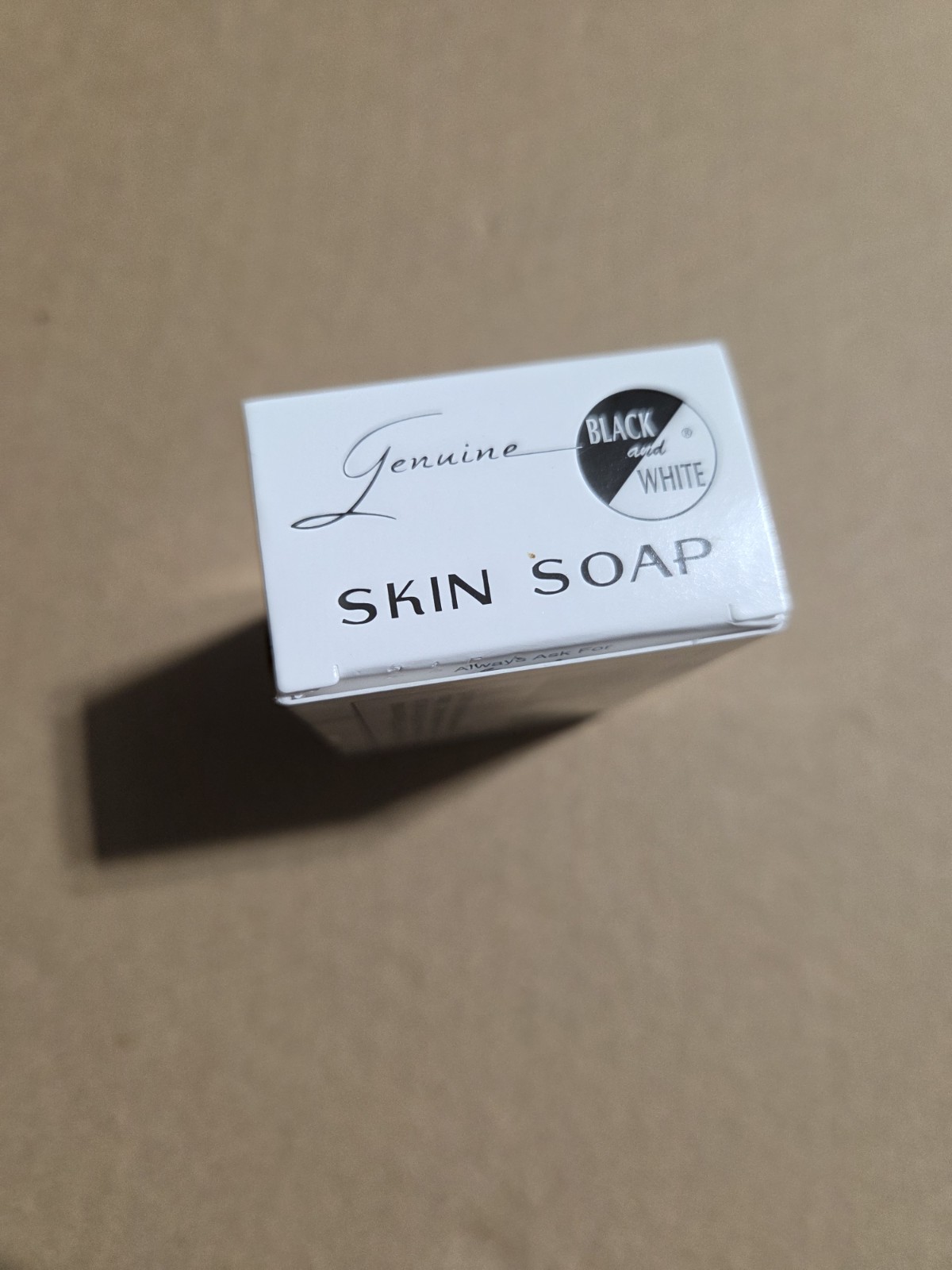 Black and White Skin Soap 3.5 oz