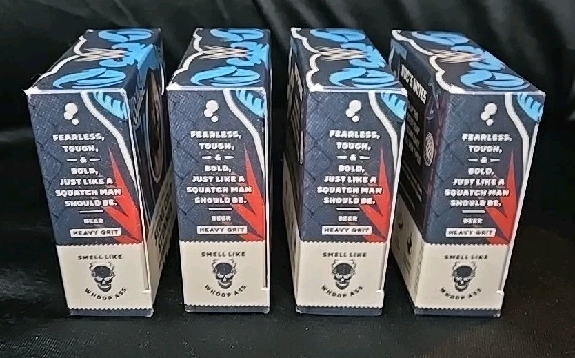4-Pack – Dr. Squatch Men’s Natural Soap Steve Austin Stone Cold Stunner 5 oz NEW