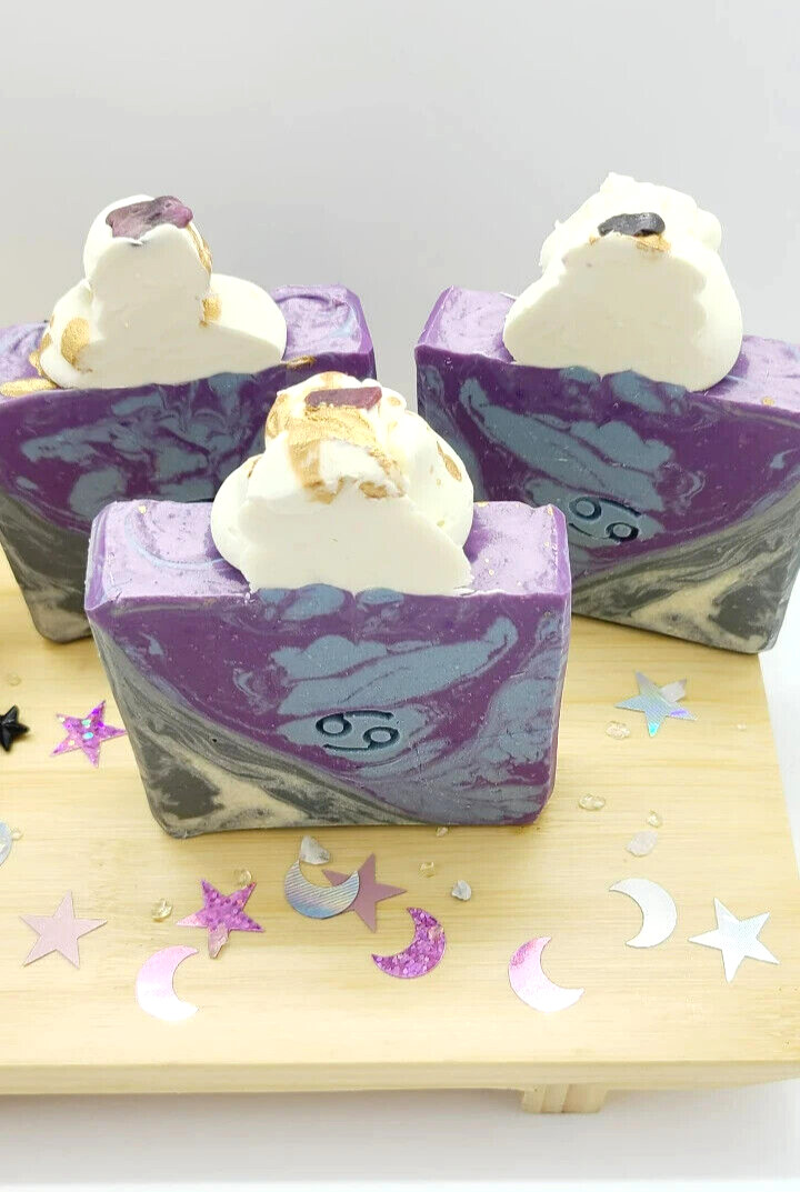 Cancer July Ruby Birthstone Bar Soap