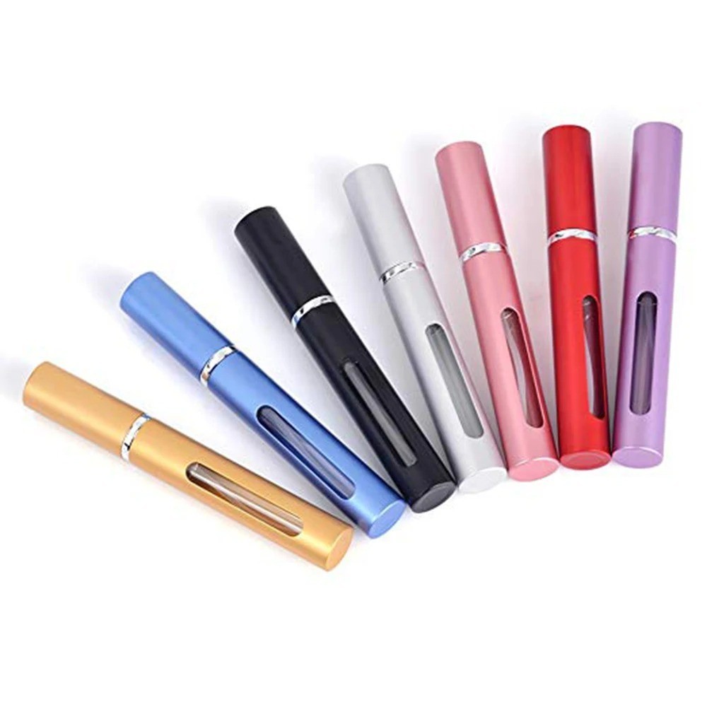 7-Pack 10ml Perfume Atomizer Bottles – Refillable Travel Spray Pump Set