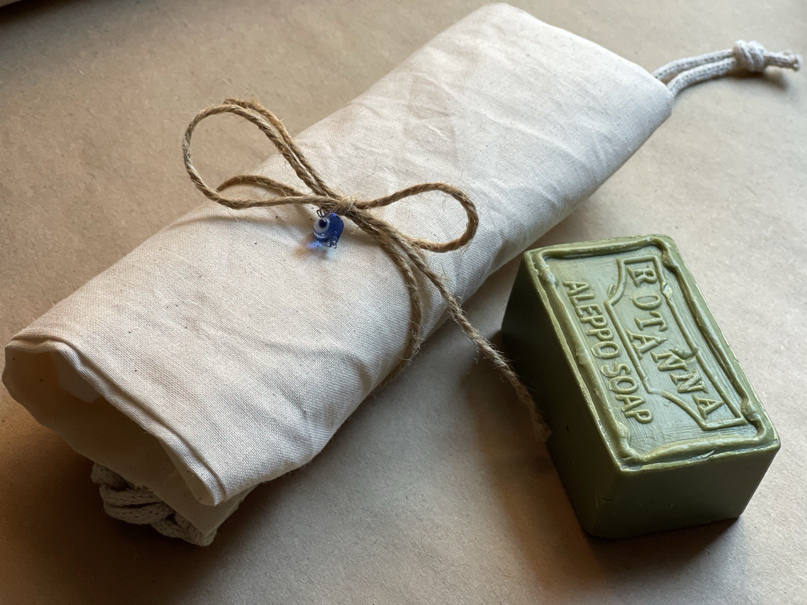 4/PK Authentic Olive + Laurel Oil Soap Sensitive Skin Helps Psoriasis & Eczema