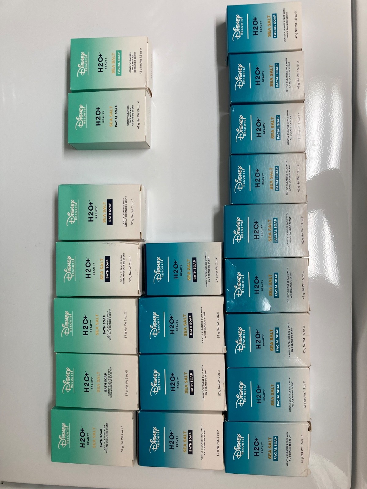 Disney Resort H2O+ Hotel Bar Soap for Face and Body – Sea Salt Scent